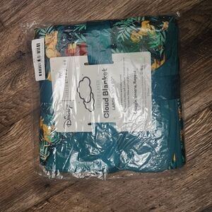 Disney Teal Jungle Adventure Blanket